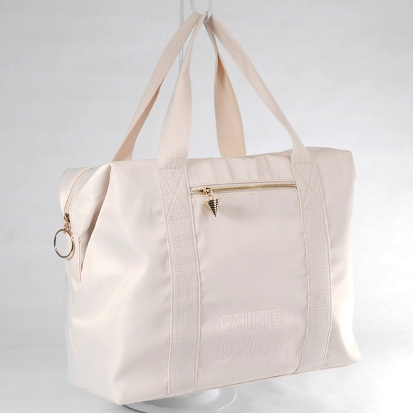 Jean Paul Gaultier Handbags - Jean Paul Gaultier DIVINE Weekender Duffel Travel Tote Bag NEW